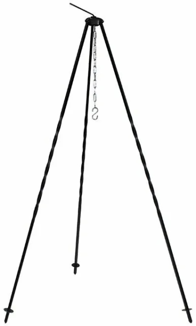 Dreibein für Gulaschkessel 120cm sehr stabil, schwraz