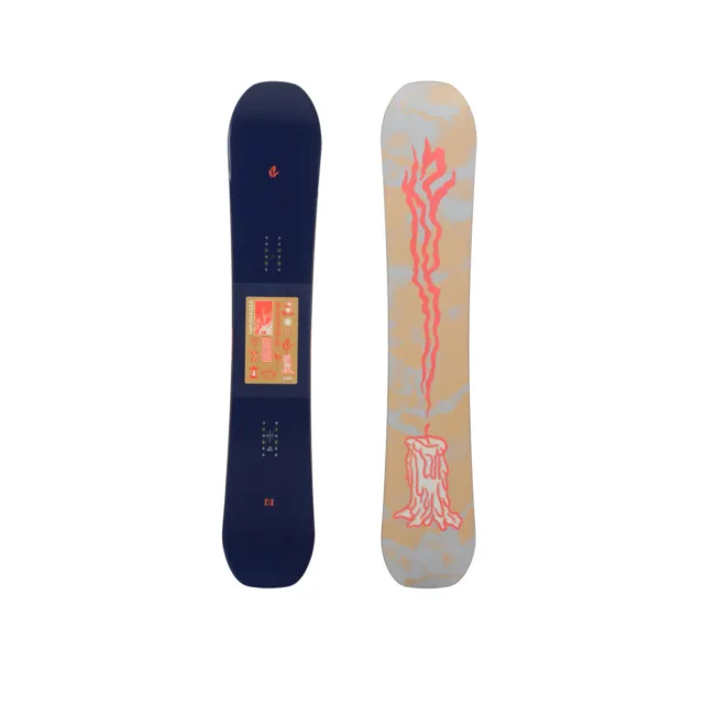 Tabla de Snowboard Broadcast + Fijaciones Rossignol Battle Back / Azul M/L