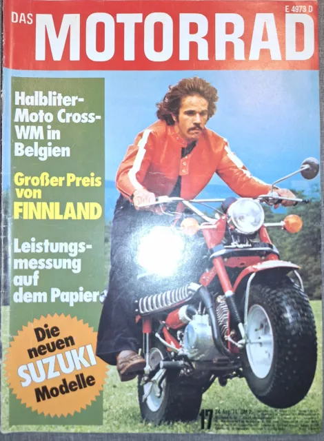 das Motorrad 1974 Heft 17