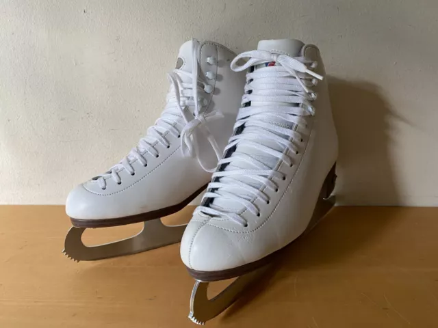 Utilisé Comme Neuf - Ice Skates Riedell Patins à Glace - Modèle 117 Wide -