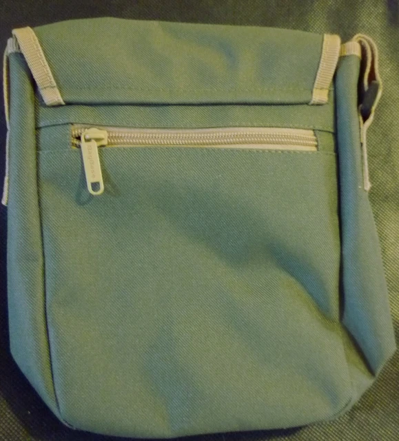 Border Collie Bag Dog Walkers Bag Shoulder Bag Medium, Olive.  One only.