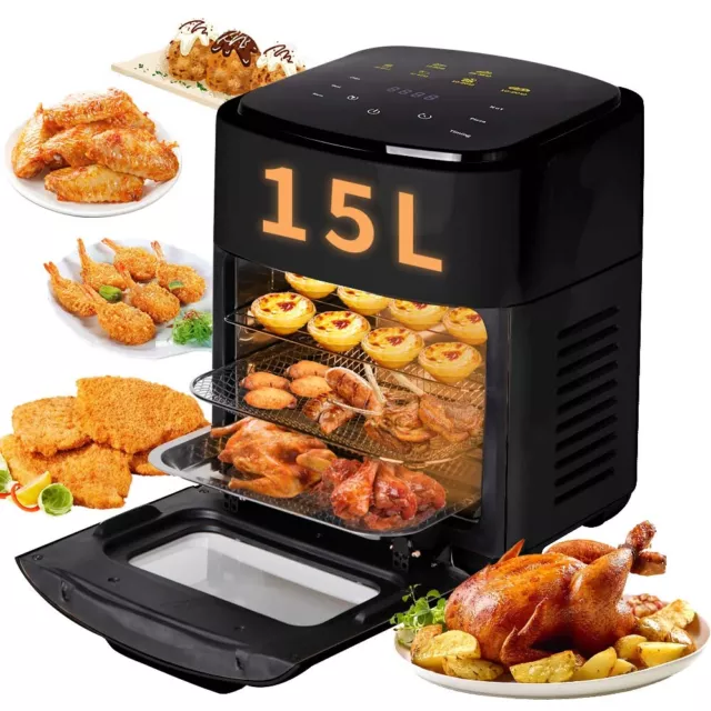 Sage The Smart Oven Air Fryer Counter Electric Oven Cooker SOV860  Silver/Black