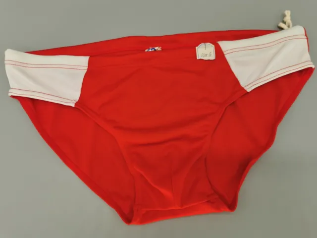 Costume da bagno originale Silvretta anni '80 swim trunks taglia 6 L M vintage retrò IMBALLO ORIGINALE uomo