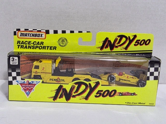 AMWAY #22 RACE CAR TRANSPORTER MATCHBOX INDY 500 75th INDIANAPOLIS