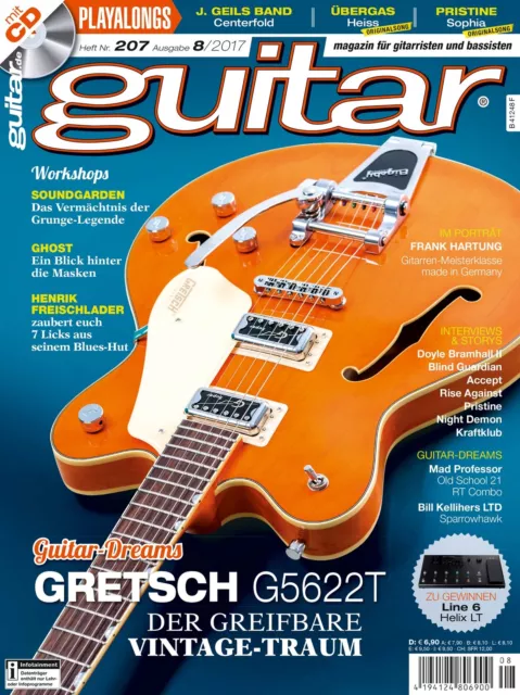 Guitar 08 2017 Avec Gitarre Playalongs Et Test GRETSCH G5622T