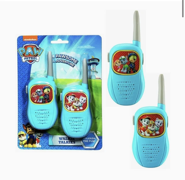 WALKIE TALKIES KIDS Toy Range Paw Patrol Chase and Marshall Children 2