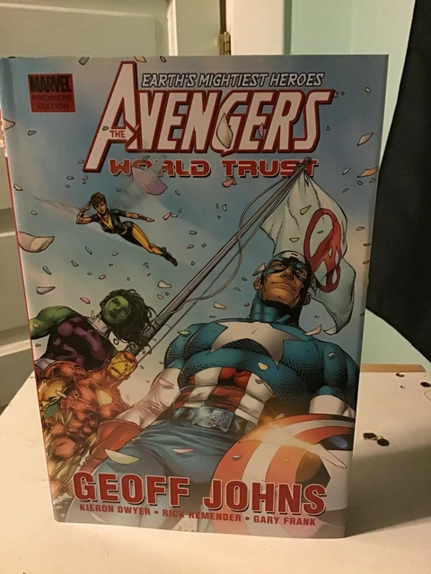 avengers world trust marvel hardcover hc