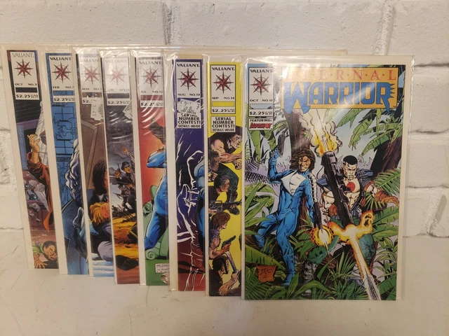 Eternal Warrior: Valiant Comics Series Lot Of 8 ( #3, 7, 10, 11, 12, 13, 14, 15