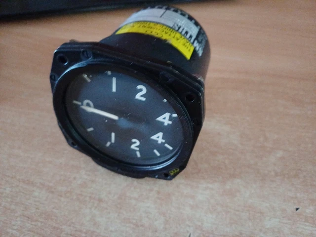 AIRCRAFT PARTS BAC JET PROVOST COCKPIT INSTRUMENT PANEL RATE OF CLIMB ...