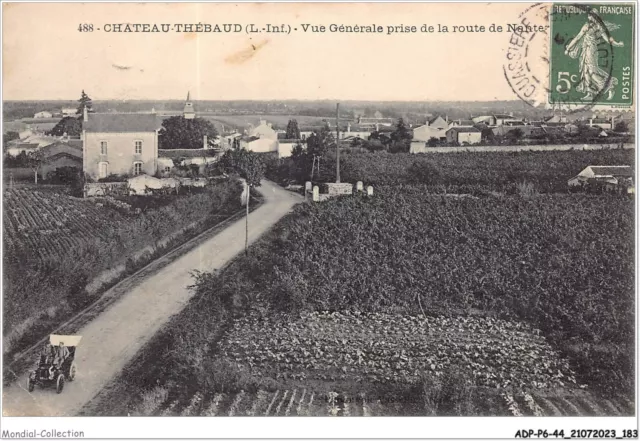 ADPP6-44-0562 - CHATEAU-THEBAUD - vue générale prise de la route de nantes