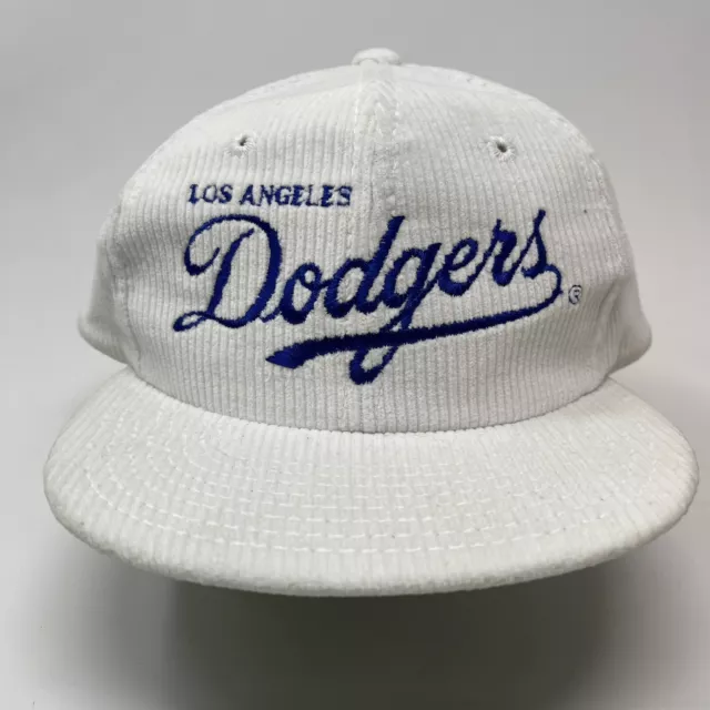 VINTAGE LOS ANGELES LA Dodgers Corduroy Hat Dodger NWT Twins Enterprise ...