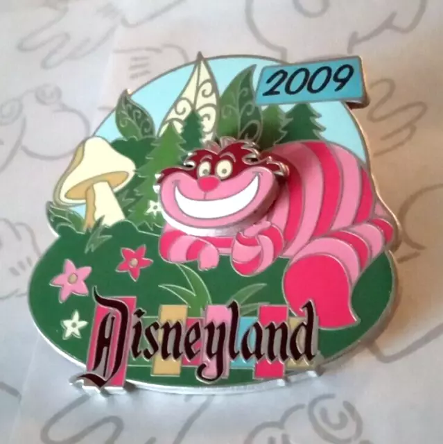 Cheshire Cat Alice in Wonderland 2009 Retro Collection DLR Disney Pin 66496