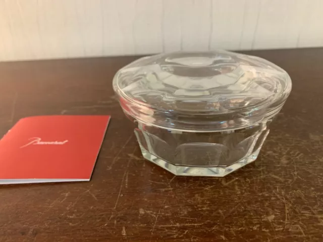 Boite bijoux Marcel Franck en cristal de Baccarat