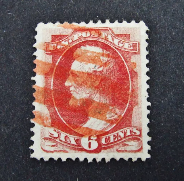 nystamps US Stamp # 148 XF-Superb Used gem w.Red Color Cancel $450 M22x438