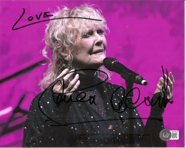 Singer & Actress & Composer Legend Petula Clark autograph BECKETT/BAS coa 8x10