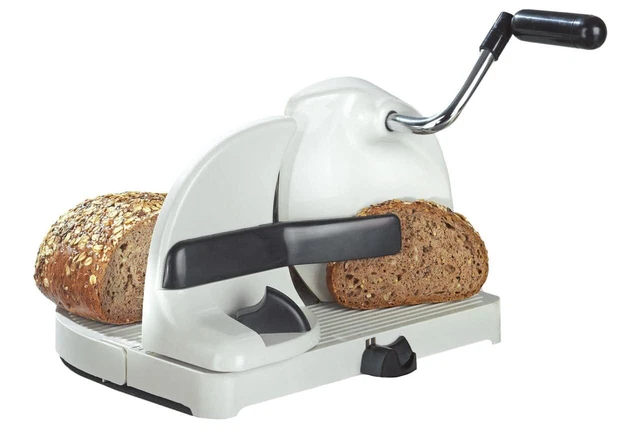 Trancheuse Esperanza 150W - Pour Pain, Viande, Fromage, Légumes | Sécurité Et Lame 17cm