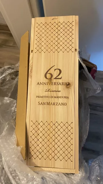 2016 San Marzano Anniversario 62 Primitivo Di Manduria ,Riserva, Magnum 1500 ml