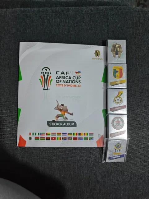 Sphinx Africa Cup Of Nations Cote D'ivoire 2023 Full Set Of Stickers + Album