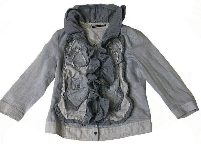 Veste Chemise Girbaud Bleu Gris - Marithé Et François Girbaud - Taille M, Occasion Bon état