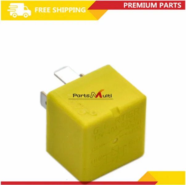A166 5 PIN Relay 12V  40A 7700844253 8200253921 For Renault Megane