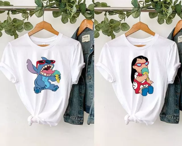 Custom Lilo and Stitch Shirt, Disneyworld Vacation, Disneyland Trip Family