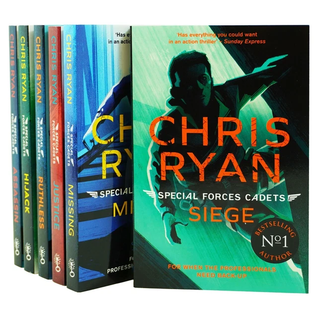 SPECIAL FORCES CADETS Series 6 Books Set By Chris Ryan Ages 914