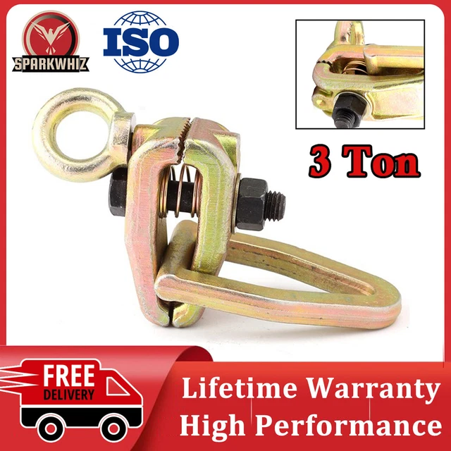 3 Ton 2-WAY Clamp Frame Back Self-Tightening Auto Body Repair Pull Frame Work