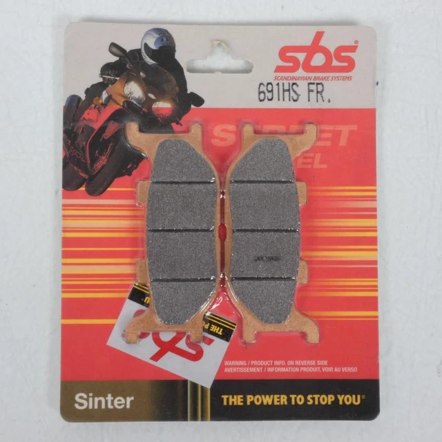 Plaquettes De Frein SBS SINTER P962 RST - Idéales Pour Promo3, Premoto5, Moto4, Moto5 - 2
