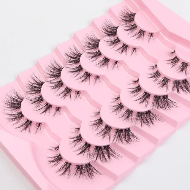 Beauty Fuffy Lashes Thick Long Eye Lashes Fox Eye Eye Extension False Eyelashes
