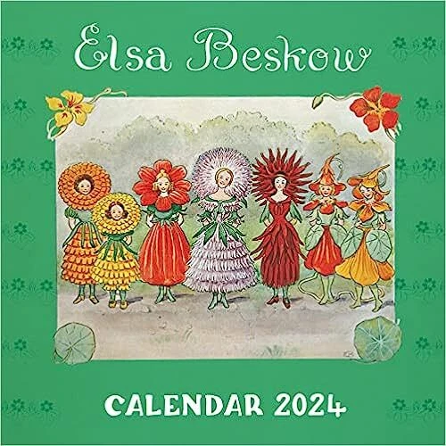 ELSA BESKOW CALENDAR 2024 2024 Calendar WALL 2023 by Elsa Beskow 14.