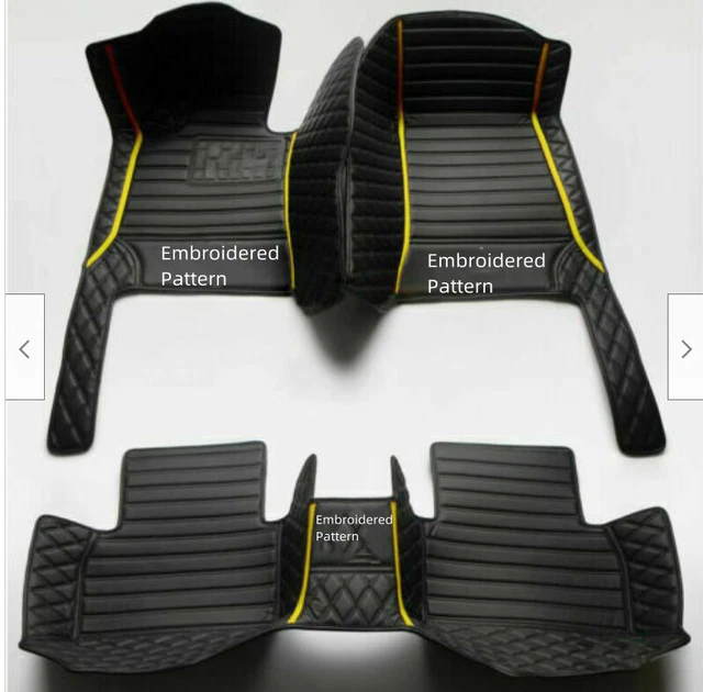 For Chevrolet All Models Car Floor Mats PU Leather Auto Carpets 3D Liners Custom