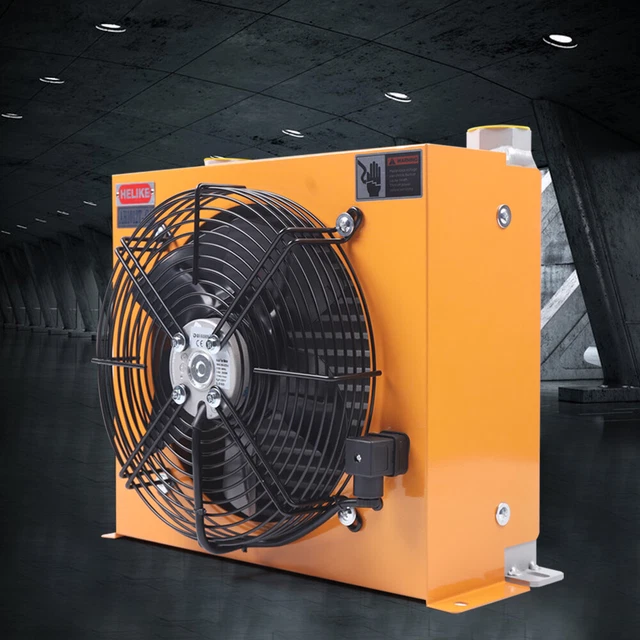 110V 60W Hydraulic Oil Cooler Large Flow Radiator Wind Cooler High-Quality