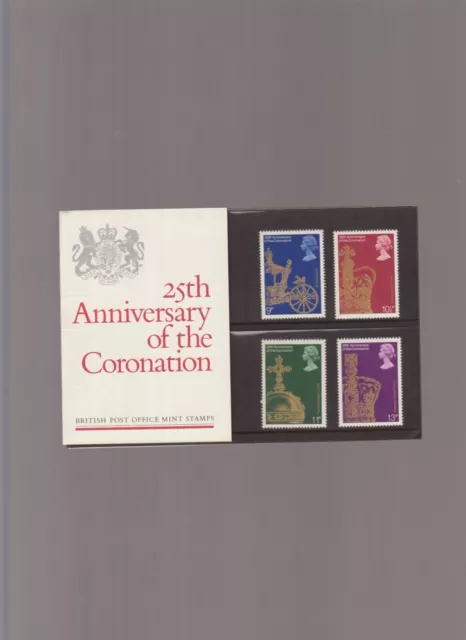 British Presentation Pack #101 & 25th Anniversary of the Coronation 1978