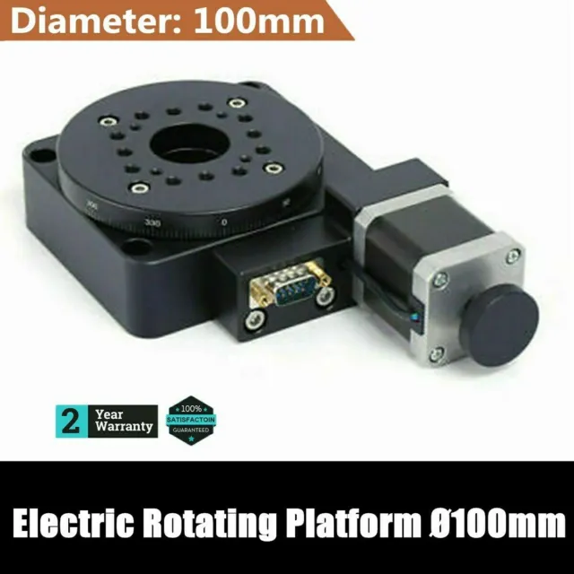 Electric Rotating Platform for Precision Machining 360° Motorized Rotary Stage!