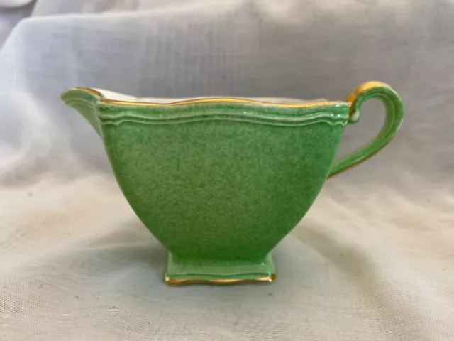 Royal Winton Grimwades Ascot Green Creamer MADE IN ENGLAND