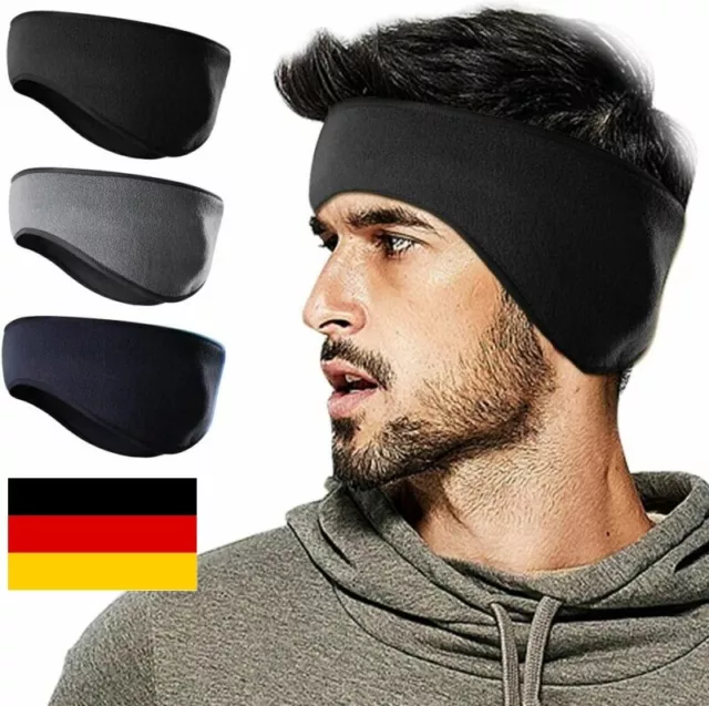 Damen Herren Winter Fleece Stirnband Ohrenwärmer Ohrenwärmer Ohrenschützer