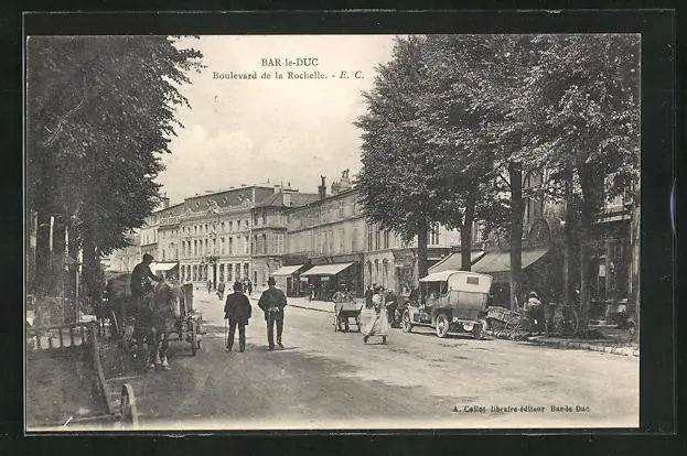 CPA Bar-le-Duc, Boulevard de la Rochelle