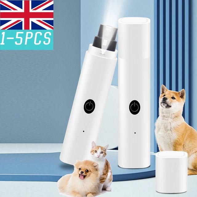 1-5 pz tagliaunghie elettrico cane gatto file per animali domestici strumento cura zampe smeriglia unghie Regno Unito