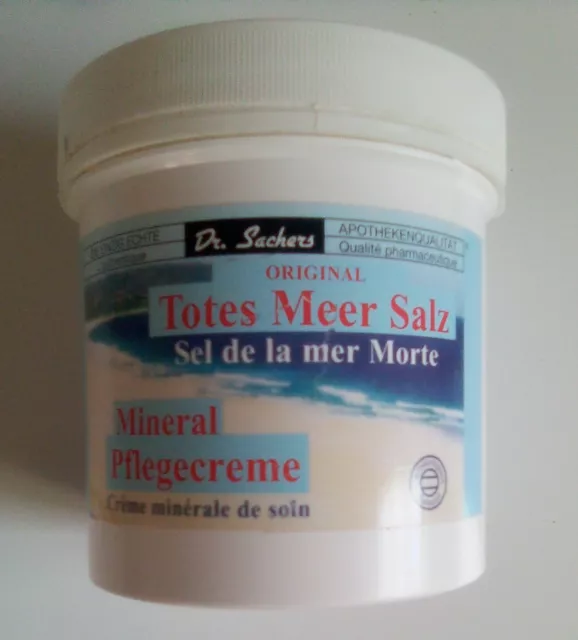 1x Totes Meer Salz Creme  von Dr. Sacher´s Mineral Pflegecreme
