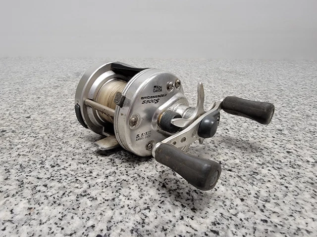 ABU GARCIA AMBASSADEUR 5500 S Round Reel FREE SHIPPING $54.99 - PicClick ABU GARCIA AMBASSADEUR 5500 S Round Reel FREE SHIPPING $54.99 - PicClick