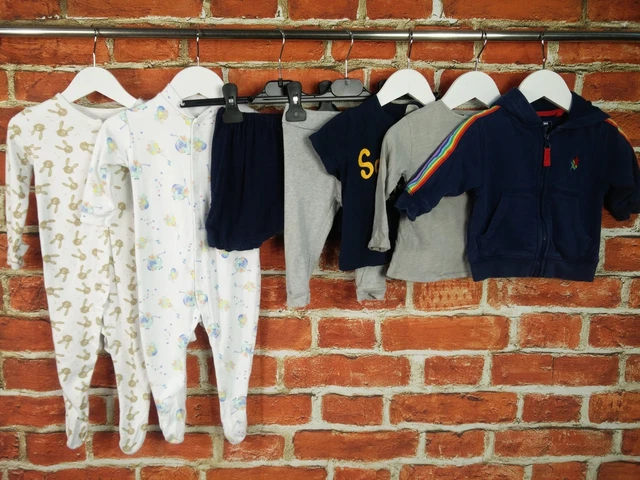 PACCHETTO BAMBINE ETÀ 6-9 MESI NEXT ZARA ecc PANTALONI MAGLIONE BABYGROW TOP 74CM