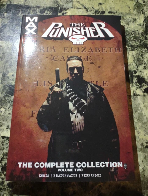 THE PUNISHER Max COMPLETE COLLECTION VOL 1 2 3 TPB lot Garth Ennis Marvel Comic 8