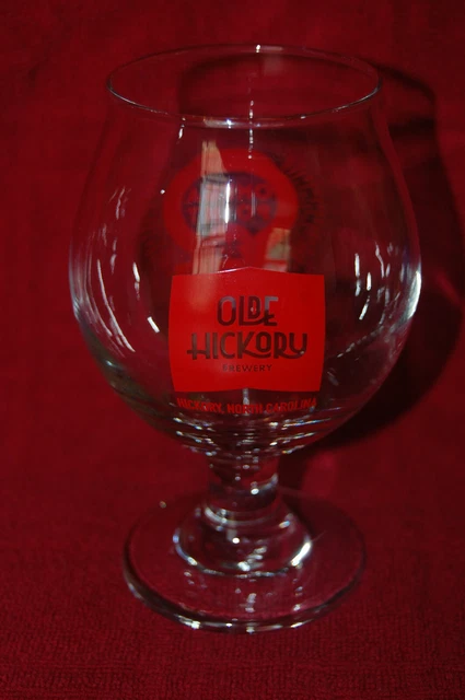 Olde Hickory Brewery Omega Point 20th Anniversary Tulip Beer Glass