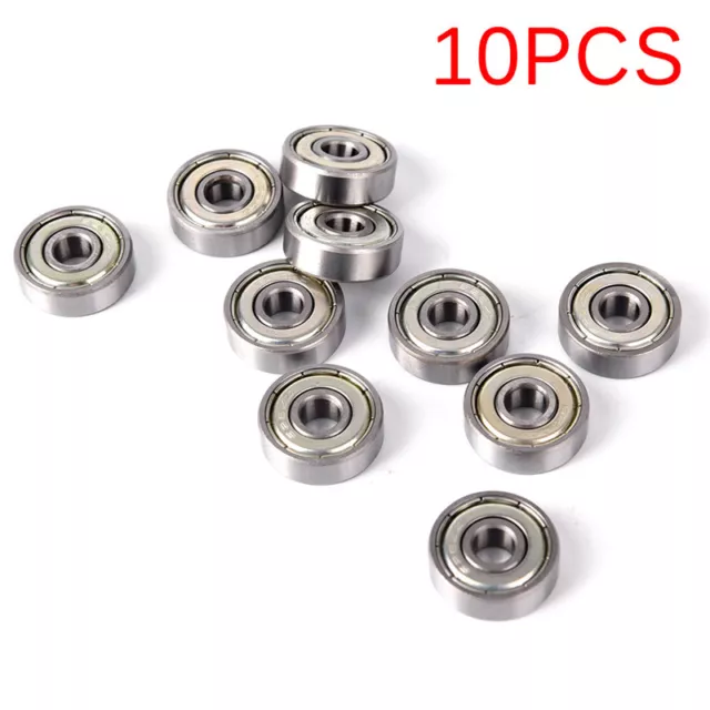 10x Rodamiento de bolas de acero inoxidable Bola de ranura profunda 626-ZZ 6MM