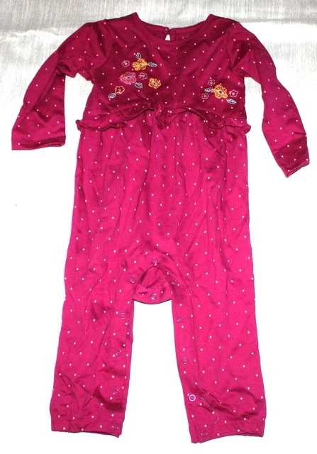 NWT TODDLER GIRL CARTERS 1pc OUTFIT  ROMPER SIZE 18 MONTHS