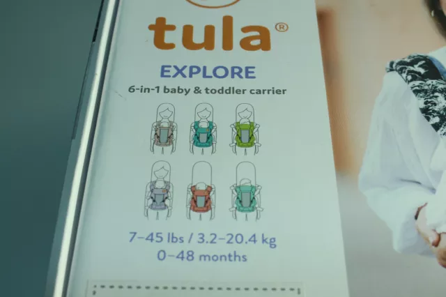 tula explore Babytrage Farbe Coast Mason 3,2 - 20,4 kg 0-48 Monate 3