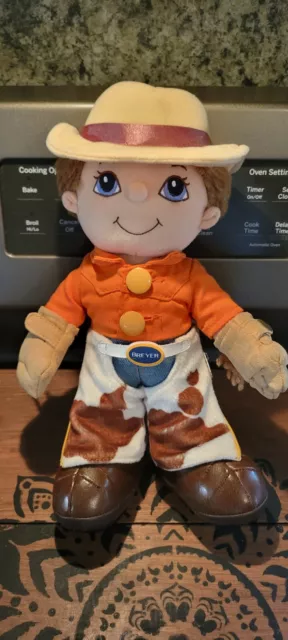 Breyer Horse Plush Cowboy Farmer Rancher hat chaps Doll boy tan brown boots