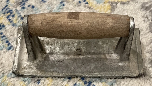 Vintage Cast Iron Concrete Edge Trowel #2