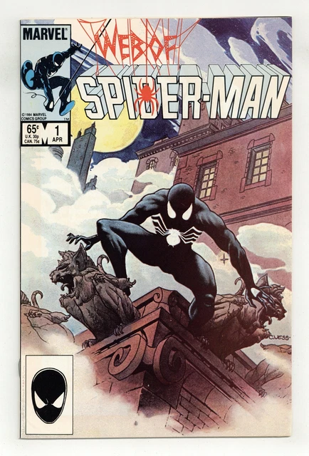Web of Spider-Man 1D Vess Direct Variant FN/VF 7.0 1985