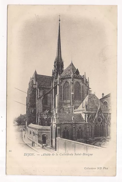 dijon , abside de la cathédrale saint-bénigne